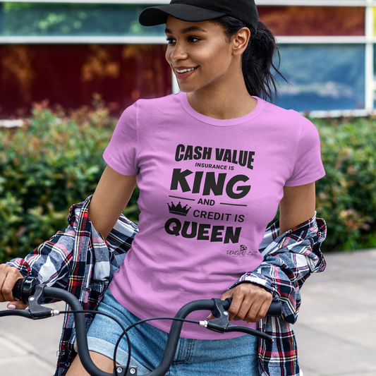 Short Sleeve Cash Value King Uni Sex t shirt