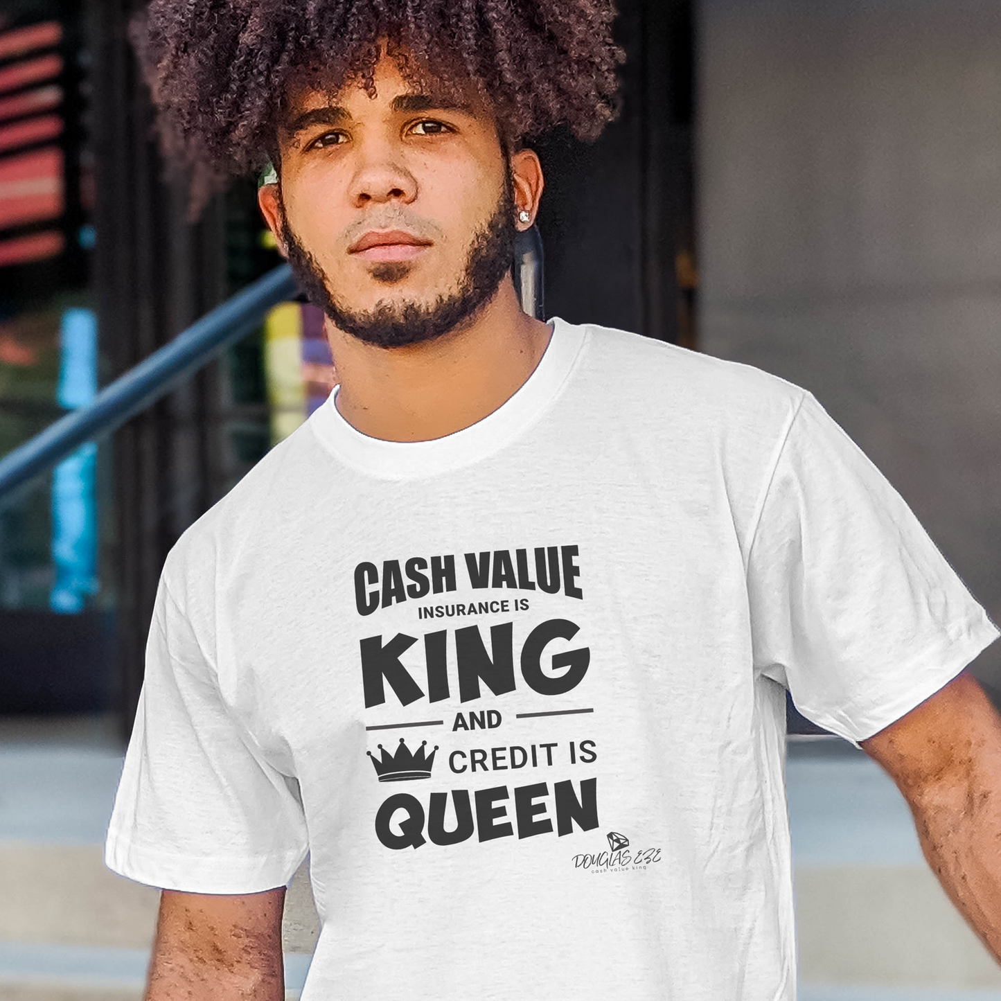 Cash Value King Uni Sex t shirt